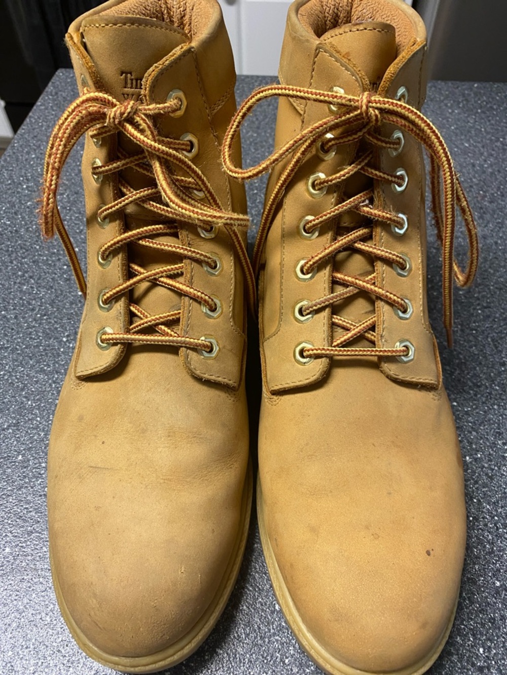 Timberland Waterproof Wheat Nubuck Work Boots